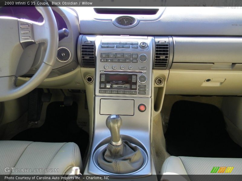 Black Obsidian / Willow 2003 Infiniti G 35 Coupe