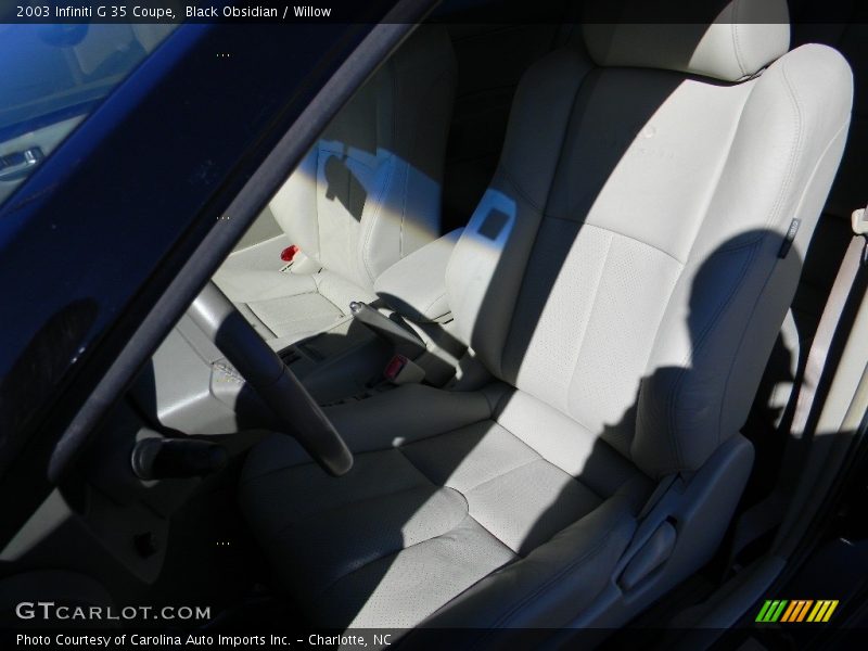 Black Obsidian / Willow 2003 Infiniti G 35 Coupe