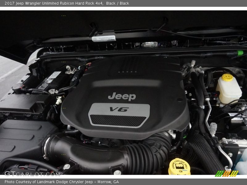 Black / Black 2017 Jeep Wrangler Unlimited Rubicon Hard Rock 4x4
