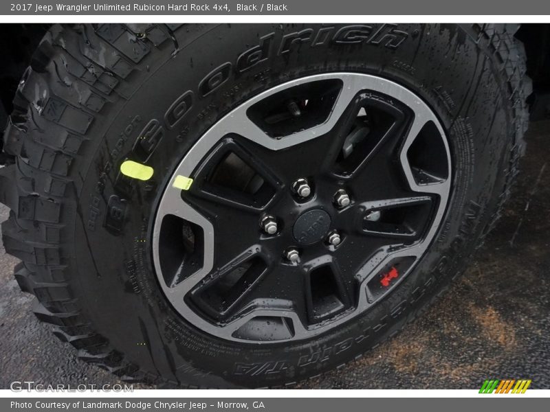 Black / Black 2017 Jeep Wrangler Unlimited Rubicon Hard Rock 4x4
