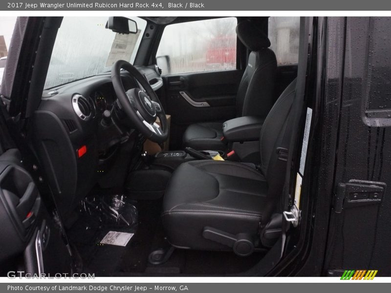 Black / Black 2017 Jeep Wrangler Unlimited Rubicon Hard Rock 4x4