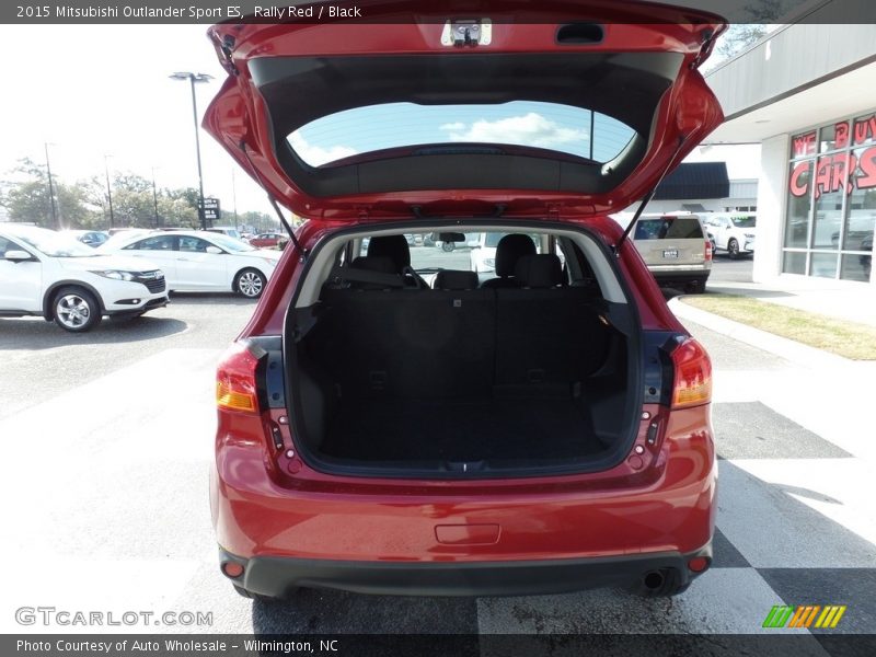 Rally Red / Black 2015 Mitsubishi Outlander Sport ES