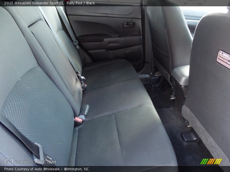 Rally Red / Black 2015 Mitsubishi Outlander Sport ES