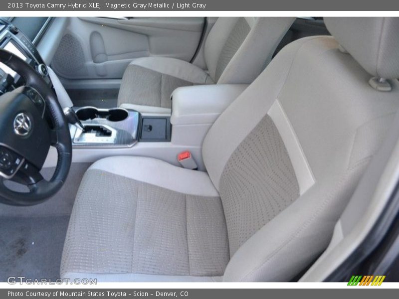 Magnetic Gray Metallic / Light Gray 2013 Toyota Camry Hybrid XLE