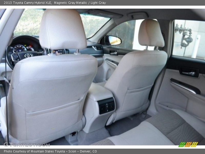 Magnetic Gray Metallic / Light Gray 2013 Toyota Camry Hybrid XLE