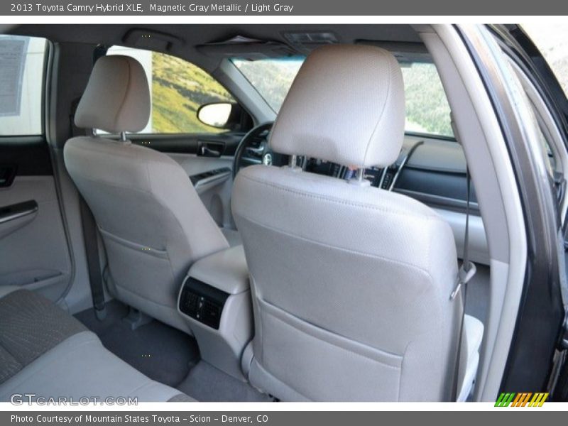 Magnetic Gray Metallic / Light Gray 2013 Toyota Camry Hybrid XLE
