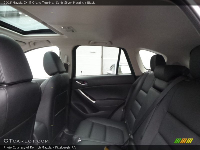 Sonic Silver Metallic / Black 2016 Mazda CX-5 Grand Touring