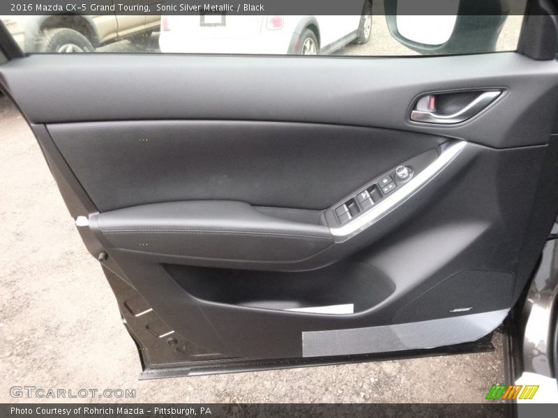 Sonic Silver Metallic / Black 2016 Mazda CX-5 Grand Touring