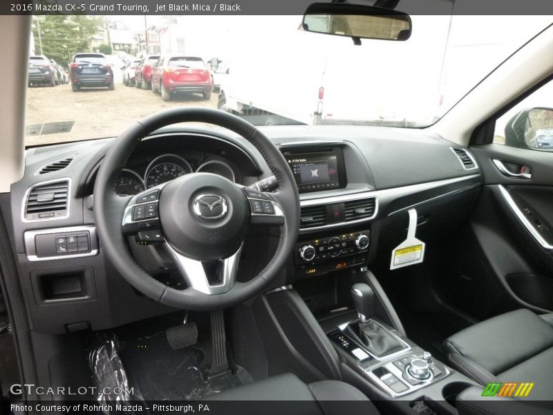Jet Black Mica / Black 2016 Mazda CX-5 Grand Touring