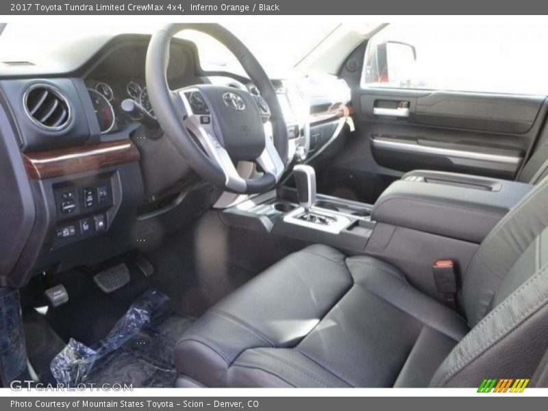 Inferno Orange / Black 2017 Toyota Tundra Limited CrewMax 4x4