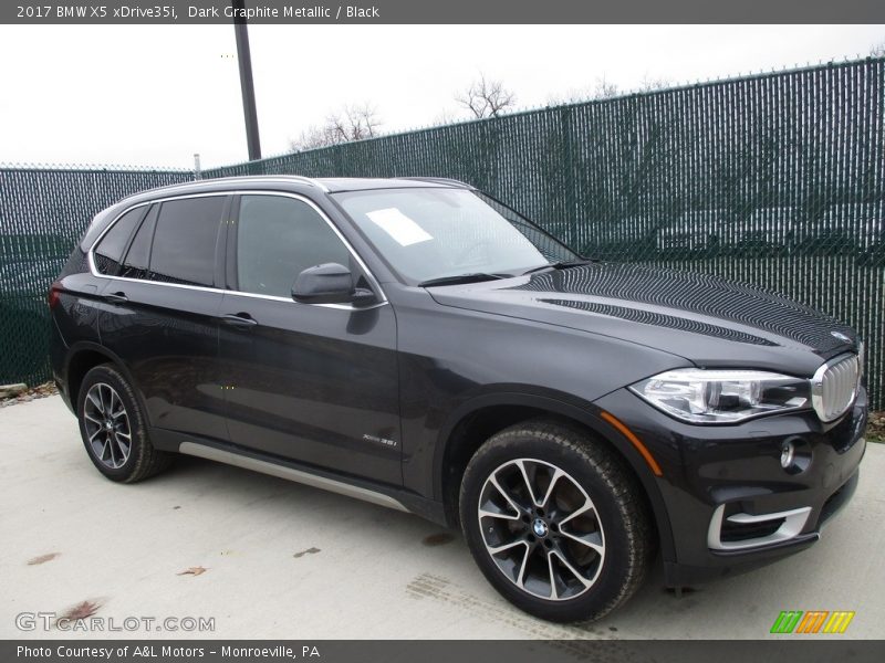 Dark Graphite Metallic / Black 2017 BMW X5 xDrive35i