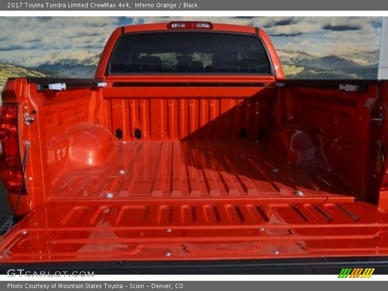 Inferno Orange / Black 2017 Toyota Tundra Limited CrewMax 4x4