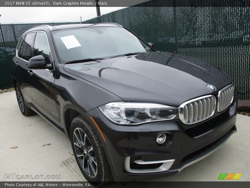 Dark Graphite Metallic / Black 2017 BMW X5 xDrive35i