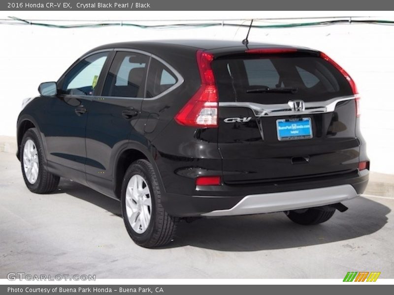 Crystal Black Pearl / Black 2016 Honda CR-V EX
