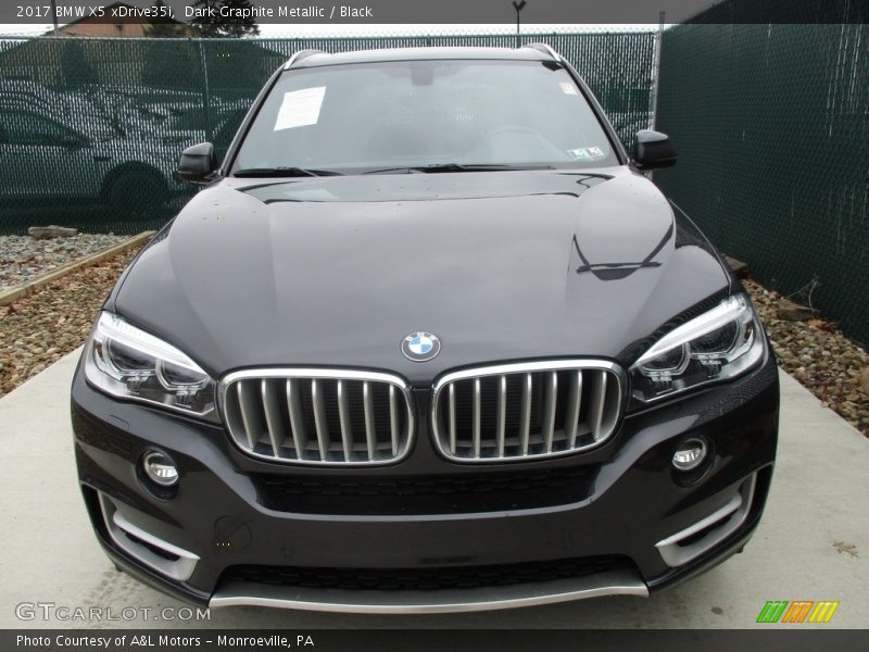 Dark Graphite Metallic / Black 2017 BMW X5 xDrive35i