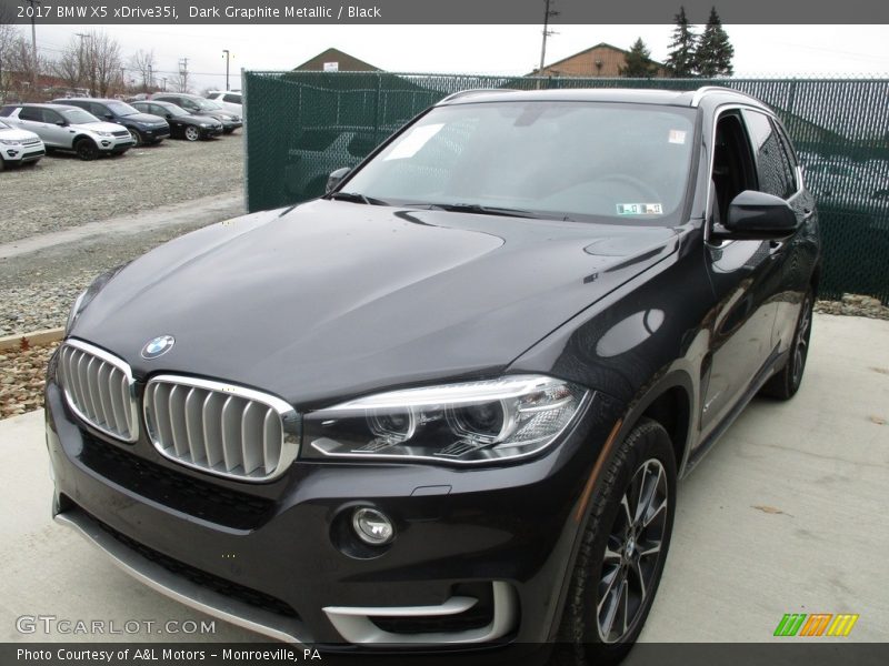 Dark Graphite Metallic / Black 2017 BMW X5 xDrive35i