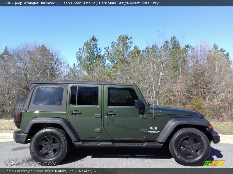  2007 Wrangler Unlimited X Jeep Green Metallic