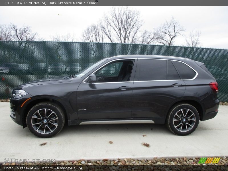 Dark Graphite Metallic / Black 2017 BMW X5 xDrive35i
