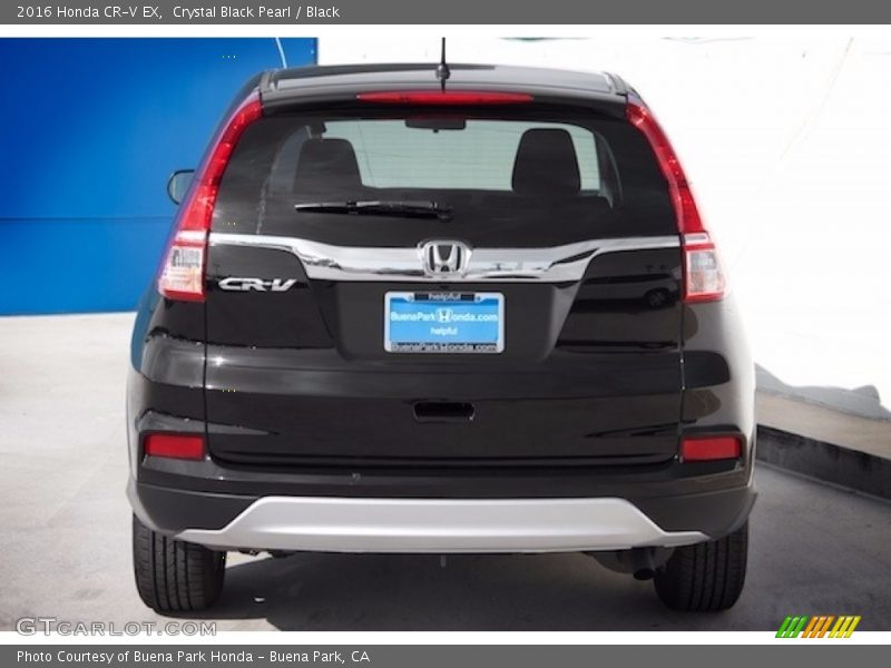 Crystal Black Pearl / Black 2016 Honda CR-V EX
