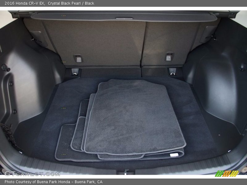 Crystal Black Pearl / Black 2016 Honda CR-V EX