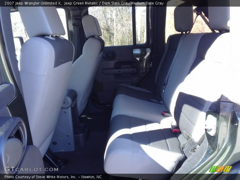 Jeep Green Metallic / Dark Slate Gray/Medium Slate Gray 2007 Jeep Wrangler Unlimited X
