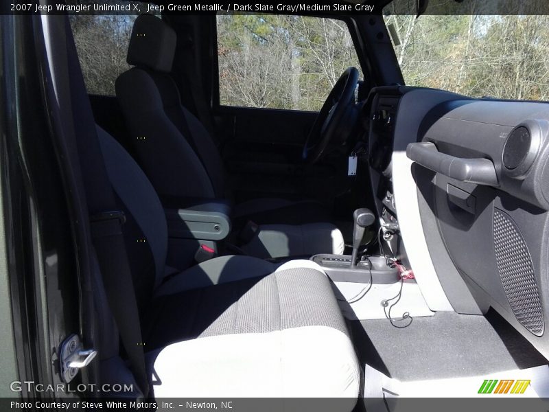 Jeep Green Metallic / Dark Slate Gray/Medium Slate Gray 2007 Jeep Wrangler Unlimited X