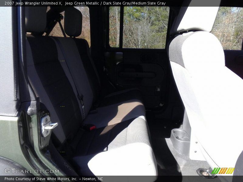 Jeep Green Metallic / Dark Slate Gray/Medium Slate Gray 2007 Jeep Wrangler Unlimited X