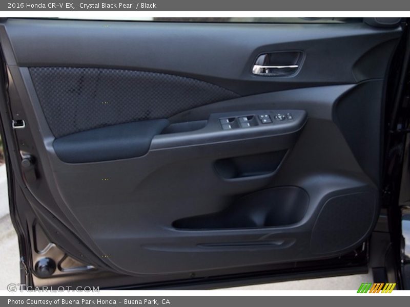 Crystal Black Pearl / Black 2016 Honda CR-V EX