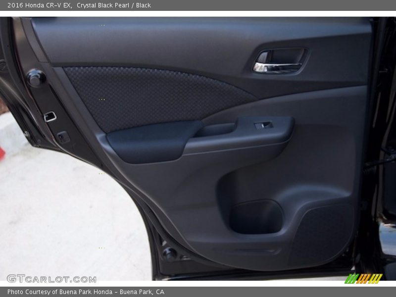 Crystal Black Pearl / Black 2016 Honda CR-V EX