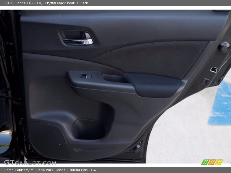 Crystal Black Pearl / Black 2016 Honda CR-V EX