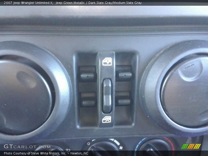 Jeep Green Metallic / Dark Slate Gray/Medium Slate Gray 2007 Jeep Wrangler Unlimited X