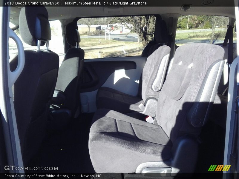 Maximum Steel Metallic / Black/Light Graystone 2013 Dodge Grand Caravan SXT