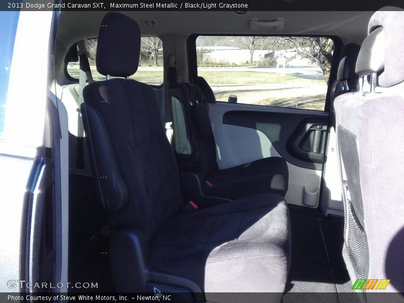 Maximum Steel Metallic / Black/Light Graystone 2013 Dodge Grand Caravan SXT