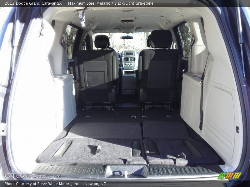 Maximum Steel Metallic / Black/Light Graystone 2013 Dodge Grand Caravan SXT
