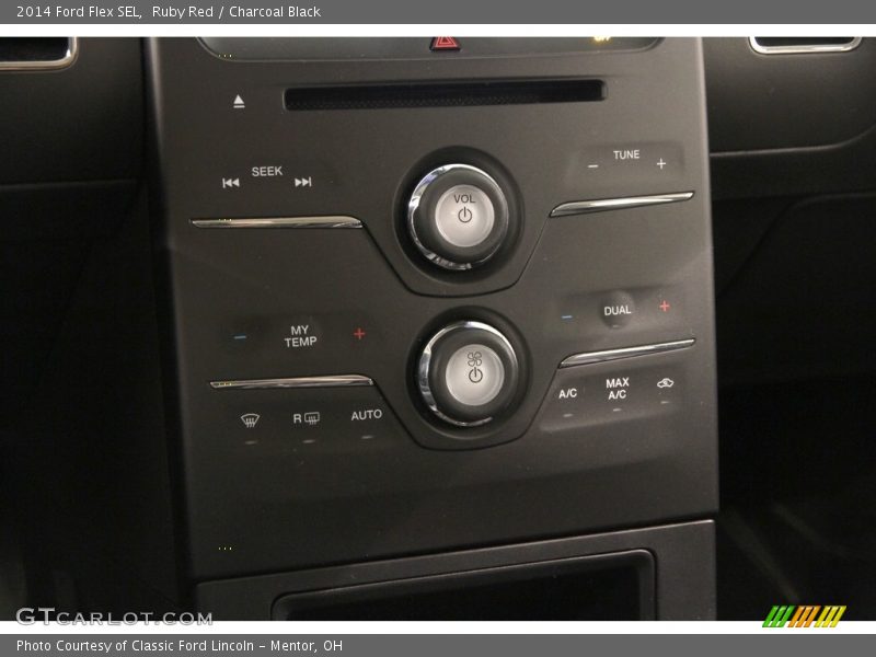Ruby Red / Charcoal Black 2014 Ford Flex SEL