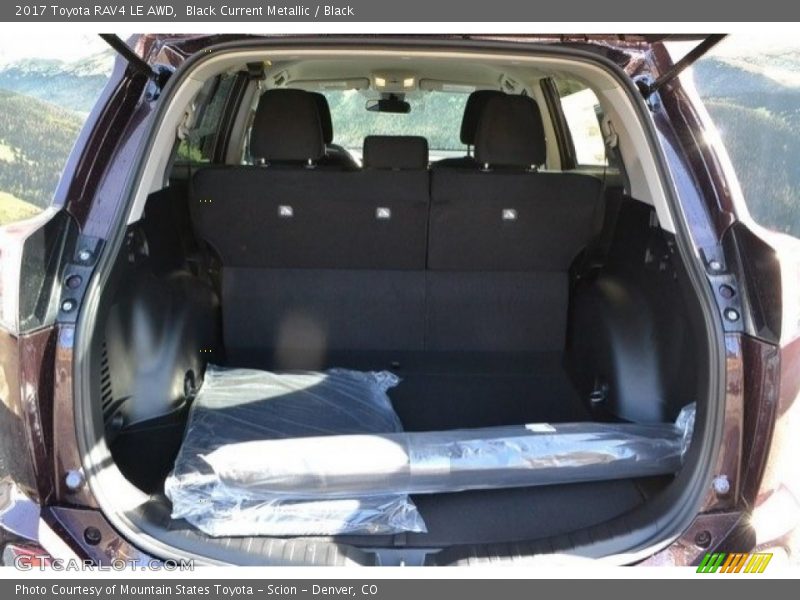 Black Current Metallic / Black 2017 Toyota RAV4 LE AWD
