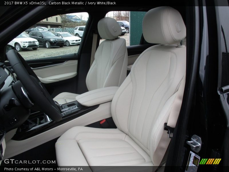Carbon Black Metallic / Ivory White/Black 2017 BMW X5 xDrive35i