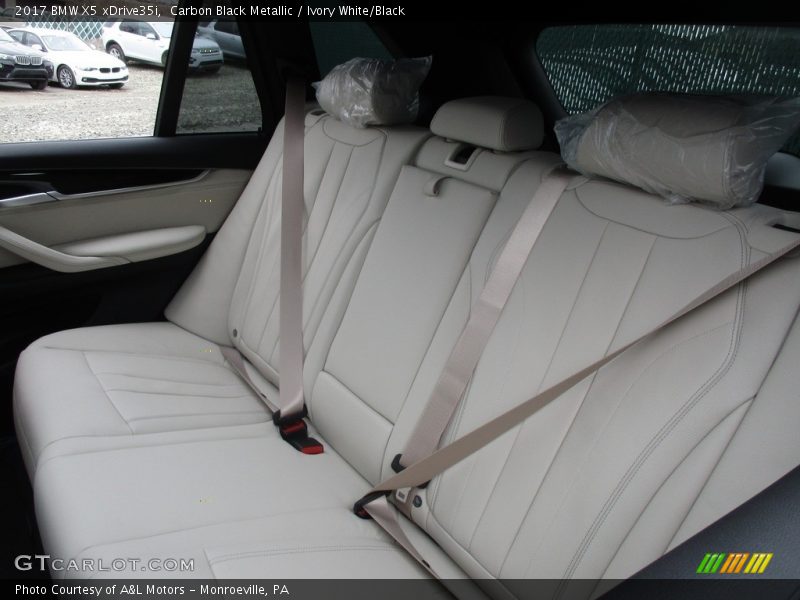 Carbon Black Metallic / Ivory White/Black 2017 BMW X5 xDrive35i