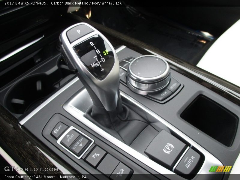 Carbon Black Metallic / Ivory White/Black 2017 BMW X5 xDrive35i