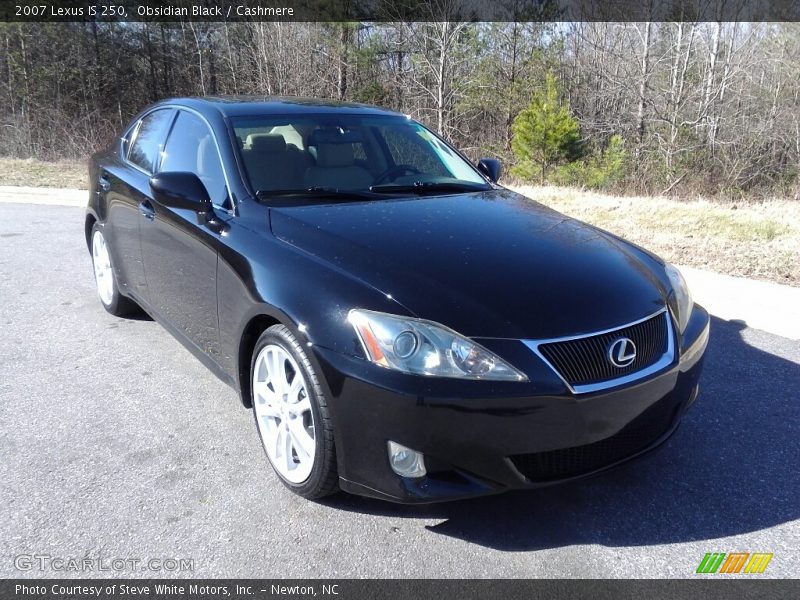 Obsidian Black / Cashmere 2007 Lexus IS 250