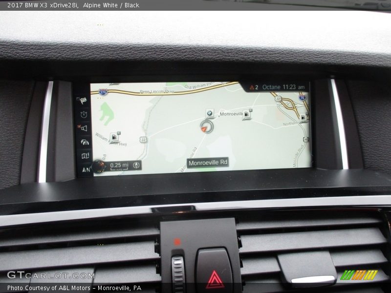 Alpine White / Black 2017 BMW X3 xDrive28i