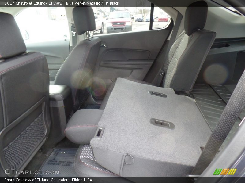 Blue Velvet Metallic / Jet Black 2017 Chevrolet Equinox LT AWD