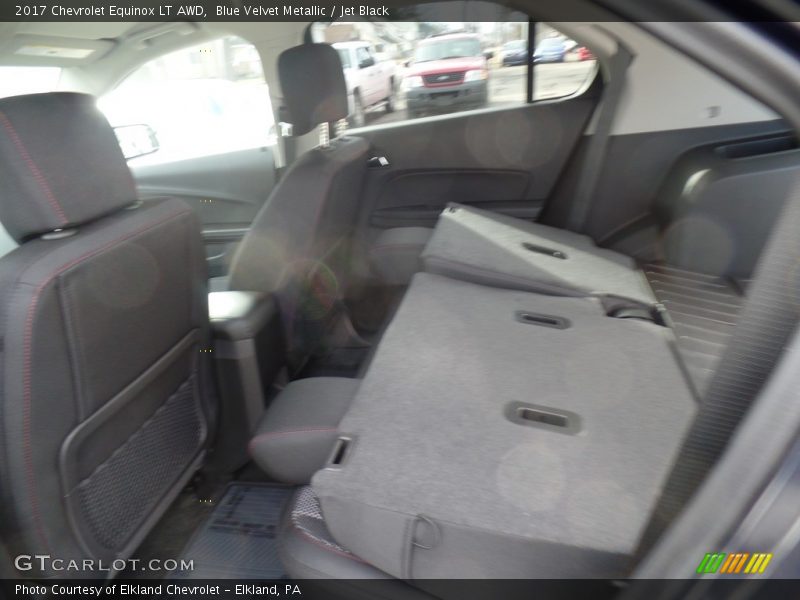 Blue Velvet Metallic / Jet Black 2017 Chevrolet Equinox LT AWD
