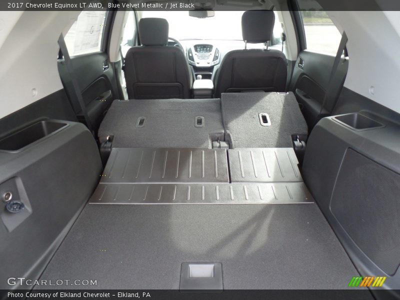 Blue Velvet Metallic / Jet Black 2017 Chevrolet Equinox LT AWD