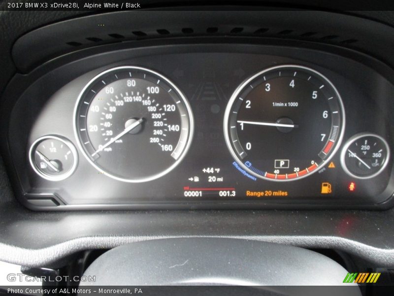 Alpine White / Black 2017 BMW X3 xDrive28i