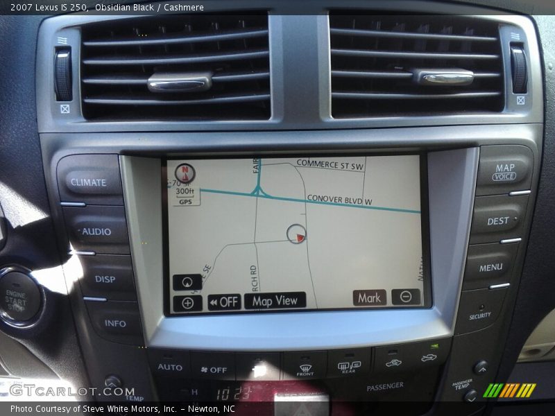 Obsidian Black / Cashmere 2007 Lexus IS 250