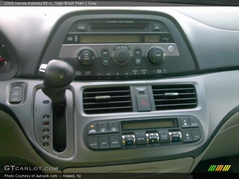 Sage Brush Pearl / Gray 2005 Honda Odyssey EX-L