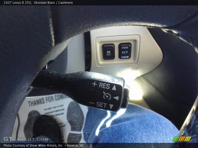 Obsidian Black / Cashmere 2007 Lexus IS 250