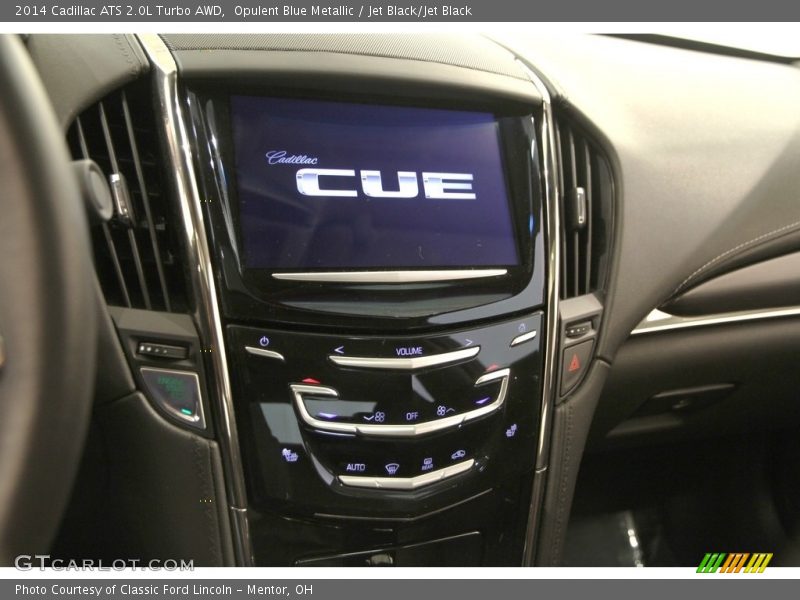 Opulent Blue Metallic / Jet Black/Jet Black 2014 Cadillac ATS 2.0L Turbo AWD
