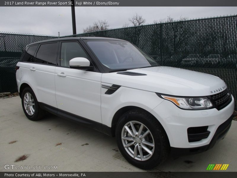 Fuji White / Ebony/Ebony 2017 Land Rover Range Rover Sport SE